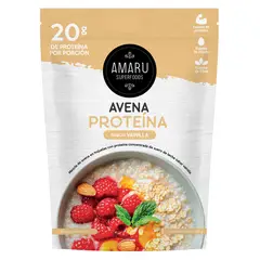 AMARU SUPERFOODS - Avena Protéica Vainilla Doypack 600 g