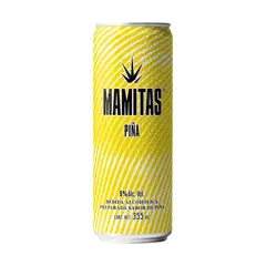 undefined - Bebida RTD Tequila Mamitas Piña Lata 355 mL