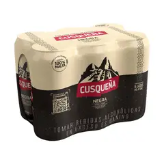 CUSQUEÑA - CERVEZA CUSQUENA NEGRA 6PCK LATA 473ML