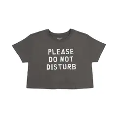 REDWOOD - Polo Crop 100% Algodón Mujer