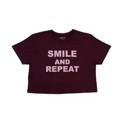 REDWOOD - Polo Crop 100% Algodón Mujer