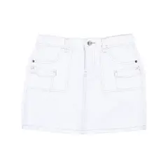 REDWOOD - Falda De Jean Corta Cargo Mujer