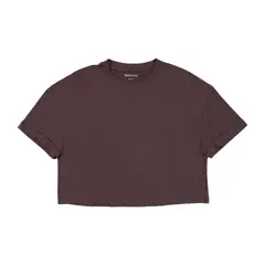 REDWOOD - Polo Crop Oversize Mujer