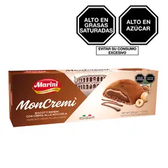 MARINI - Galletas Moncremi Avellana Caja 150 g