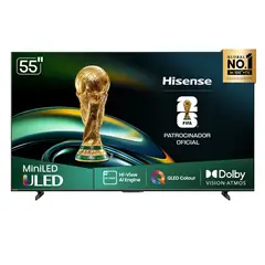 HISENSE - Televisor 55'' ULED Miniled UHD 4K