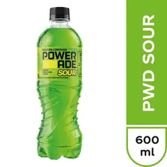 POWERADE - Bebida Rehidratante Sour Manzana Verde Botella 600 mL