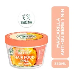 FRUCTIS - Mascarilla Capilar Hair Food Piña Envase 350 mL