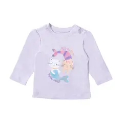 REDWOOD - Polo Estampado Manga Larga Bebé Niña