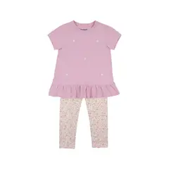 REDWOOD - Conjunto Legging y Polo Niña