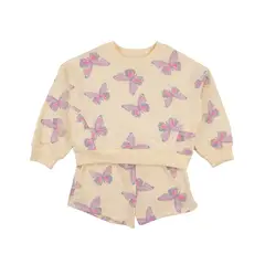 REDWOOD - Conjunto Short y Poleron Niña