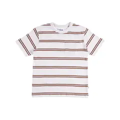 REDWOOD - Polo Manga Corta Rayas Natural Niño