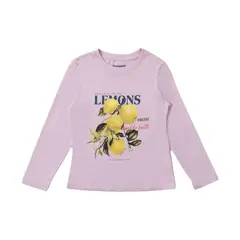 REDWOOD - Polo Manga Larga Estampado Niña