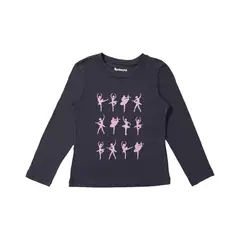 REDWOOD - Polo Manga Larga Estampado Niña