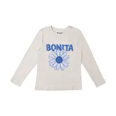 REDWOOD - Polo Manga Larga Estampado Niña