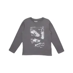 REDWOOD - Polo Estampado Manga Larga Niño