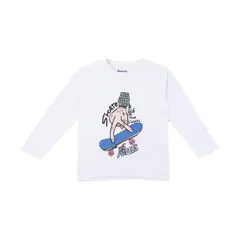 REDWOOD - Polo Estampado Manga Larga Niño