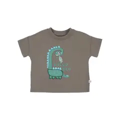 REDWOOD - Polo Aplicación Manga Corta Dino Bebé Niño
