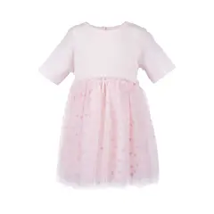 REDWOOD - Vestido Tul Manga Corta Bebé Niña