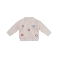 REDWOOD - Chompa Acanalada Lazos Bebé Niña