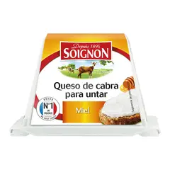 undefined - Queso Pirámide de Cabra con Miel Soignon Empaque 150 g