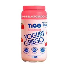 TIGO - Yogurt Griego Fresa Pote 850 g