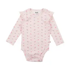 REDWOOD - Body Manga Larga Rib Bebé Niña