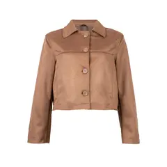 REDWOOD - Casaca Efecto Suede Mujer