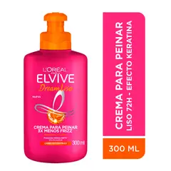 ELVIVE - Crema para Peinar Dream Liso Botella 300 mL