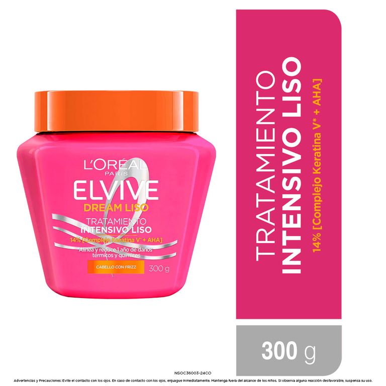 Crema De Tratamiento Capilar Dream Liso Envase 300 g