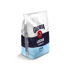 GLORIA - Leche Entera UHT Pack 3 Bolsas 800 mL