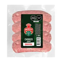 BRAEDT - Chorizo Oriental Empaque 400 g
