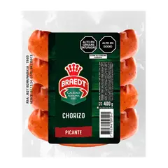 BRAEDT - Chorizo Picante Empaque 400 g