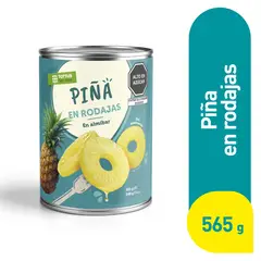 TOTTUS - Piña en Rodajas Lata 565 g