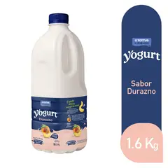TOTTUS - Yogurt Durazno Botella 1.6 Kg