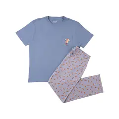 REDWOOD - Pijama Manga Corta Hombre