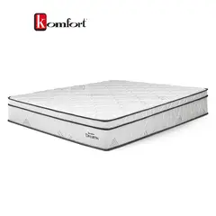 PARAISO - Colchon Komfort Dreams 2 Plazas + 2 almohadas + 1 protector