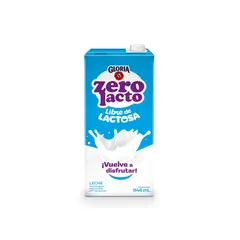 GLORIA - Leche UHT Sin Lactosa Zero Lacto Caja 946 mL