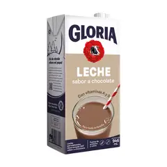 GLORIA - Leche UHT Sabor Chocolate Caja 946 mL