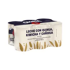 GLORIA - Leche con Quinua Kiwicha Cañihua Sixpack Lata 390 g
