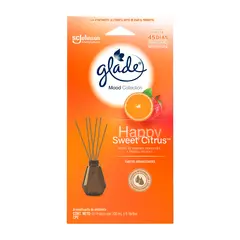 GLADE - Varitas Aromáticas Citrus Envase 100 mL + 6 Varitas