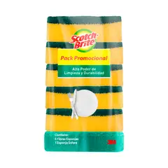 SCOTCH BRITE - Esponjas Empaque 6 Und