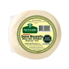 GENERICO - Queso Mozarella Del Establo Empaque 250 g
