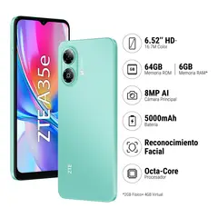 ZTE - Smartphone Blade A35E 2+64Gb Verde