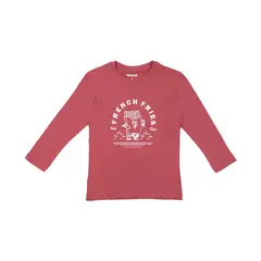 REDWOOD - Polo Estampado Manga Larga Niño