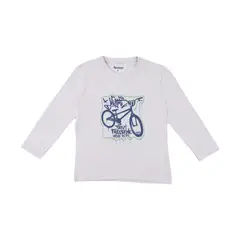 REDWOOD - Polo Estampado Manga Larga Niño