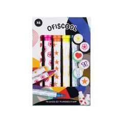 OFISCOOL - Ofis Set Plumones Stamp