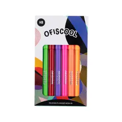 OFISCOOL - Ofis Plumones Neón 8 Und