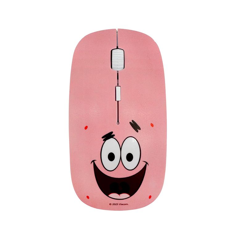 Mouse Inalámbrico Rosado Patricio