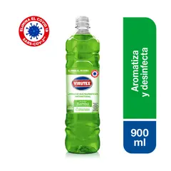 VIRUTEX - Limpiador Multisuperficies Bambú Botella 900 mL