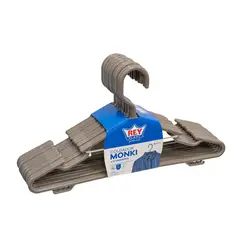 REYPLAST - Colgador Monki 12 Piezas